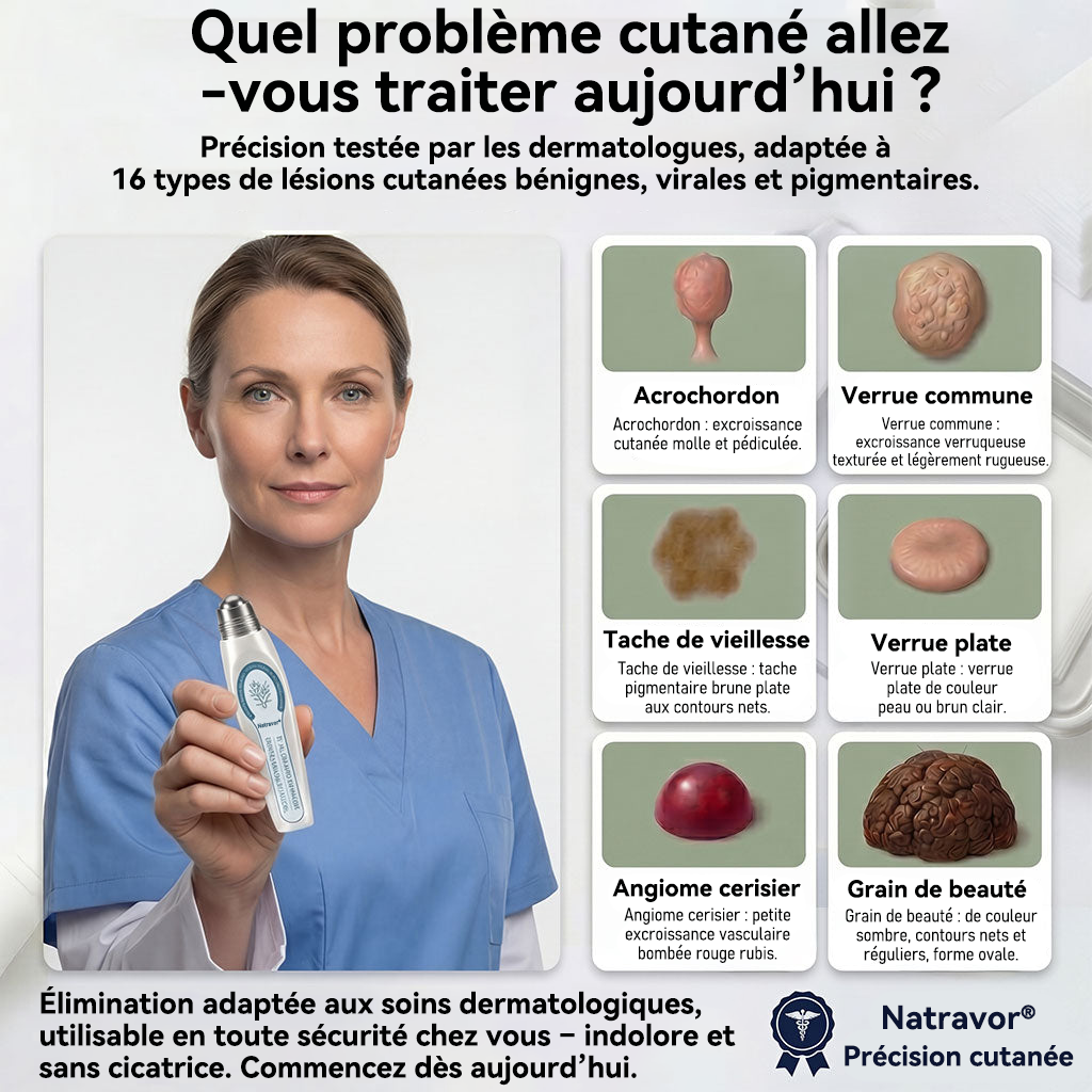 🎁 Plus que 5 disponibles ! Profitez de -50 % aujourd’hui ! Éliminez les acrochordons indésirables et retrouvez une peau plus lisse. Ne ratez pas cette offre exclusive : la prochaine chance sera l’année prochaine !